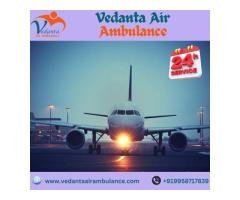 Obtain Vedanta Air Ambulance from Kolkata with Fabulous Medical Advantages