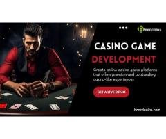 Advanced Casino Game Development Services Available Here!