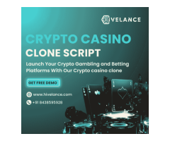 Develop Your online Gambling Platform With Our Crypto Casino Game Clone Script