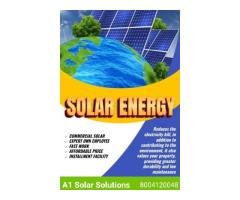 Install Solar Pannel Set-up over your Roof