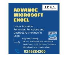 Advance Excel Training @ IPCA Institute