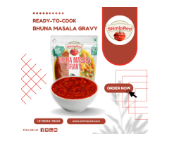 Spice Up Cooking with ShimlaRed's Ready-to-Cook Bhuna Masala Gravy