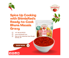 Spice Up Cooking with ShimlaRed's Ready-to-Cook Bhuna Masala Gravy - 2