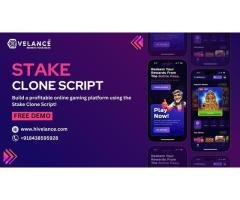Build a profitable online gaming platform using the Stake Clone Script!