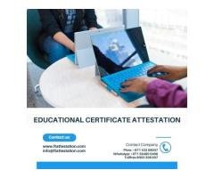 Get Education certificate attestation | Attested Education Certificate