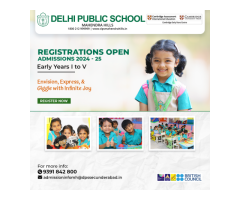 Top international Schools in Hyderabad,Secunderabad Delhi Public School Mahendra Hills