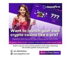 Start Your Own Casino Empire with Minimal Investment - Try Our Crypto casino Clone Script Now! - 1