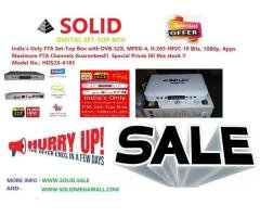 SOLID HDS2X-6165 H.265 10Bits HEVC DVB-S2X FullHD FTA Set-Top Box - 1