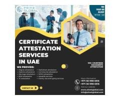 Certificate attestation services in abu dhabi, dubai and uae