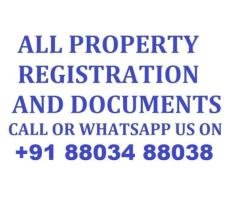 Property Registration and Documents Services Call Now 88034 88038