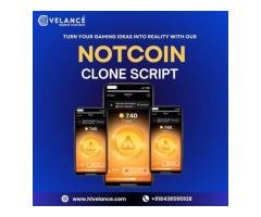 NotCoin Clone Script - Launch Your Tap To Earn Telegram Games!