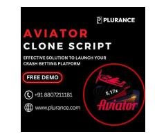 Emerge successful in your crash betting venture with aviator clone script