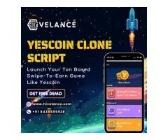 Yescoin clone script: Launch your own swipe to earn gaming platform today!