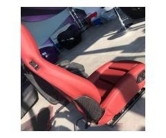 Brand new porsche seats ,carbon fiber