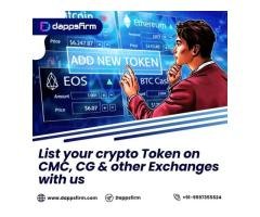 Boost Your Crypto's Presence: List on CMC, CG & Other Platforms
