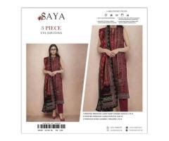 Saya original Branded lawn suit - 3