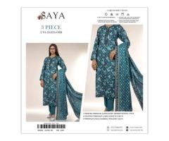 Saya original Branded lawn suit - 4