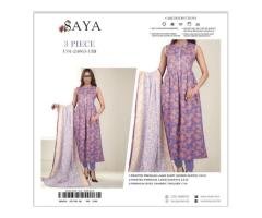 Saya original Branded lawn suit - 5