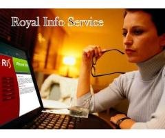 Royal Info Service Offered