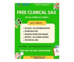 Clinical SAS training with placements