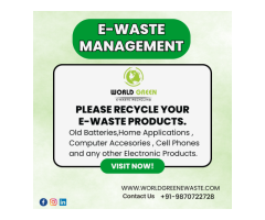 ewaste company in Gurgaon - worldgreen ewaste recycling management