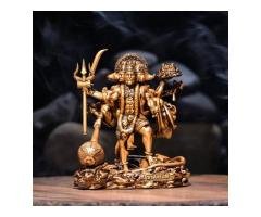 Standing Panchmukhi Hanuman Car Dashboard Idol