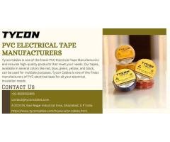 Tycon Cables – Expertly Crafted PVC Electrical Tape for Multiple Uses