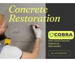 Cobra's Professional Concrete Restoration Services in Morrisville