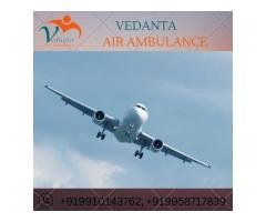 Avail Vedanta Air Ambulance from Delhi with Special Medical Care