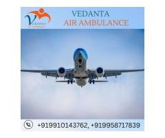 Choose Vedanta Air Ambulance in Kolkata for the Quickest Transfer Facility