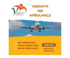 Utilize Vedanta Air Ambulance Service in Amritsar at the Lowest Charge