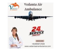 Book Vedanta Air Ambulance Service in Muzaffarpur with a Medical Specialist