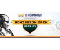 Admissions Open for Mechanical Engineering at Solamalai College of Engineering