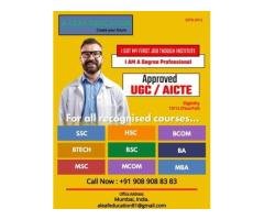 Want to do MBA on fast track mode call A-leaf education - 2