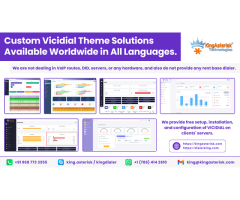 Custom Vicidial Theme Solutions available worldwide in all languages.