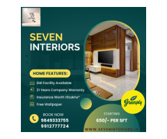 The Best Interiors in Vijayawada - Seven Interiors for all your construction needs - 5