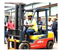 Forklift 1700 Training Machinery at Alika Investment Training