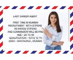 How to become Lady career Agent or Lic agent in Mumbai