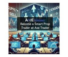 Become a smart prop trader at Axe Trader