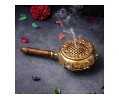 Webelkart Metal Incense Burne rbutterfly Loban Dani Dhoop Dani