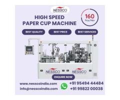 Top Quality Paper Cup Making Machine for Sale - Enquire Now