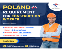 Poland Requirement For Construction  Worker