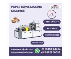 Boost Your Production with Nessco Paper Bowl Making Machine