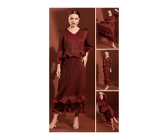 Shop for Stylish Pleated Dresses for Women - For a Fashion-Forward Look