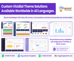 Custom Vicidial Theme Solution available worldwide