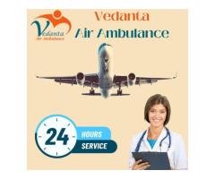 Select Vedanta Air Ambulance from Patna with Effective Medical Aid