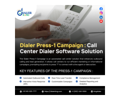 Boost Your Business with Dialer Press-1 Campaign!