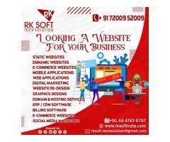 No.1 Best Website Design Company in Chennai Tamilnadu India RK Soft