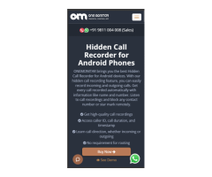 Best Hidden Call Recorder App for Android - ONEMONITAR