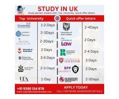 LOOKING TO STUDY & SETTLE IN UK